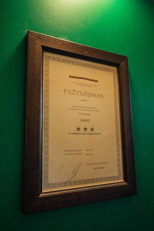 Hotel Sveciu Namai Linges Nemėžis Esterno foto